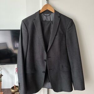 Dark Gray Men's Suit